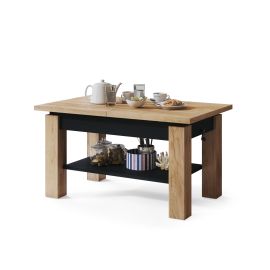 Multifunkcionalni Sto Astoria Craft Zlatno-Crni