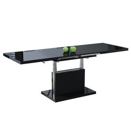 Multifunkcionalni Sto Aston Glossy Crni