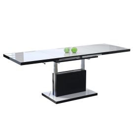 Multifunkcionalni Sto Aston Glossy Beli