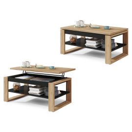 Multifunkcionalni Sto Nuo Craft Zlatno-Crni