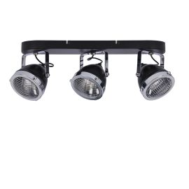 Crazy Plafonska Lampa Crna 3x15W GU10 