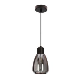 Moldo Viseća Lampa Crna 1x40W E27
