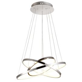 Lune Visilica Trostruki 60W LED 4000K Hrom