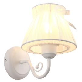 Zefir Zidna Lampa Bela 1x40W E27