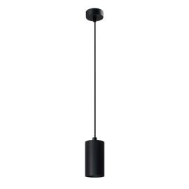 Tubo Viseća Lampa Crna 1x25W GU10 klosz 10cm