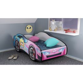 Dečiji Krevet 160X80Cm (Trkački Auto) Girl Blanca