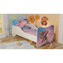 Dečiji Krevet 160X80Cm Happy Kitty Sky