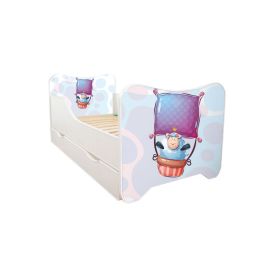 ABC Beds Dečiji Krevet sa Fiokom 160X80 cm Ovčica u Balonu