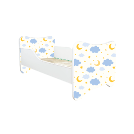 ABC Beds Dečiji Krevet 160X80 cm Mesec Oblak i Zvezdice