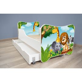 Dečiji Krevet 160X80Cm Happy Kitty + Fioka Africa