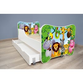 Dečiji Krevet 160X80Cm Happy Kitty + Fioka Madagascar