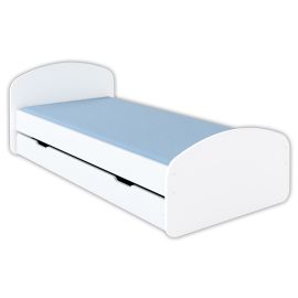 Krevet Sa Fiokom 200X90 Luna Beli