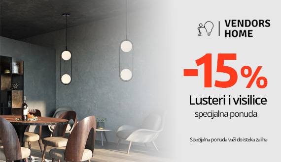 Rasveta - Lusteri & Visilice